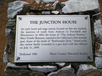 The Junction House Marker image. Click for full size.