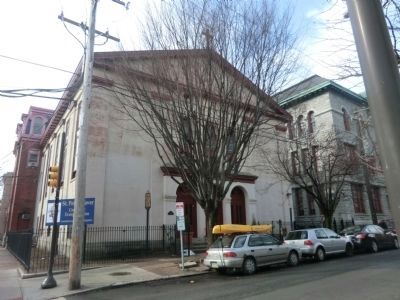 St. Peter Claver Catholic Church-Distant photo image. Click for full size.