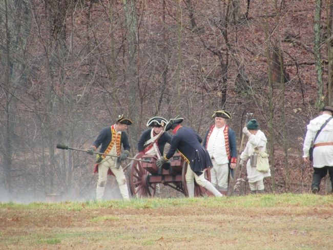 American Artillery at the Battle of Guilford Courthouse image. Click for full size.