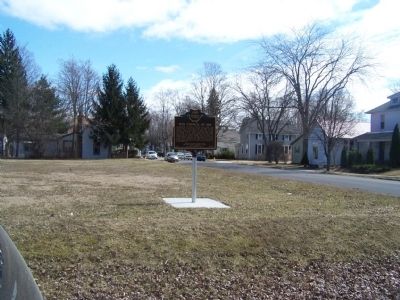 War Council of 1812 side of the marker image. Click for full size.