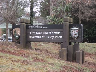Guilford Courthouse National Military Park image. Click for full size.