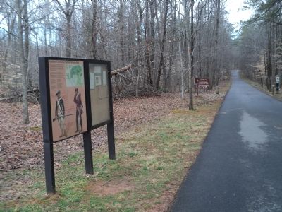 Guilford Courthouse National Military Park Marker. Click for full size. Guilford Courthouse National Military Park Marker image. Click for full size.
