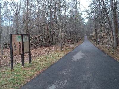 Marker in Guilford Courthouse National Military Park. Click for full size. Marker in Guilford Courthouse National Military Park image. Click for full size.