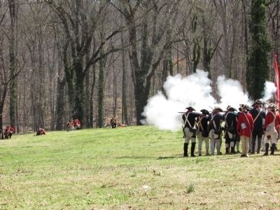 Battle of Guilford Courthouse image. Click for full size.