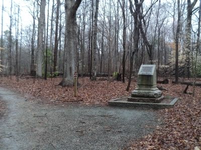 Marker in Guilford Courthouse National Military Park image. Click for full size.