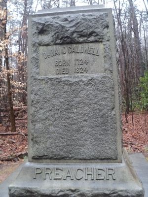 Dr. David Caldwell Marker image. Click for full size.