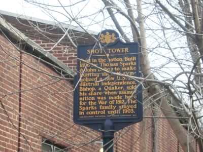 Shot Tower Marker image. Click for full size.