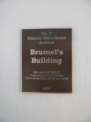 Brumel's Building Marker image. Click for full size.