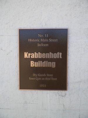 Krabbenhoft Building Marker image. Click for full size.