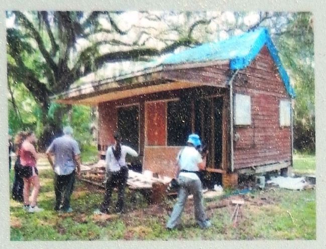 Skeet House Preservation (<i>right inset detail</i>) image. Click for full size.