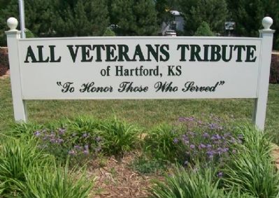 All Veterans Tribute Marker image. Click for full size.