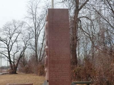 Finnish Monument-side view image. Click for full size.