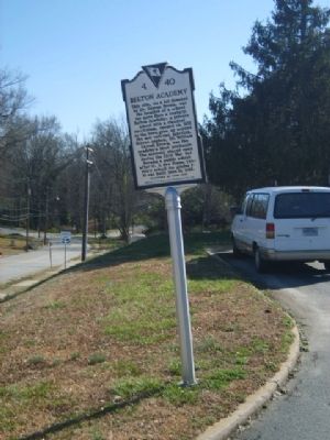 Belton Academy / Central School Marker<b>Front<b> image. Click for full size.