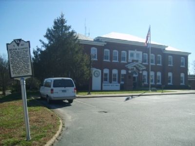 Belton Academy / Central School Marker<br>Belton City Hall image. Click for full size.