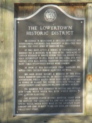 The Lowertown Historic District Marker image. Click for full size.