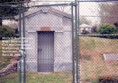 General Hancock Mausoleum. Click for full size. General Hancock Mausoleum image. Click for full size.