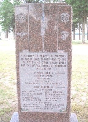 War Memorial (Side A) image. Click for full size.