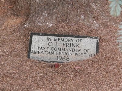 In Memory of<br>C.L. Frink image. Click for full size.