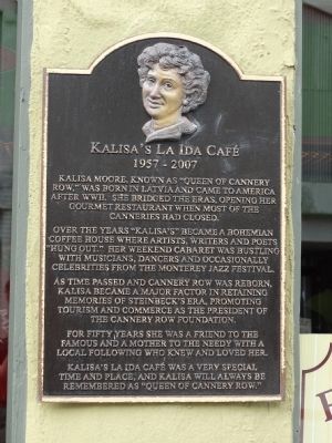 Kalisa's La Ida Cafe Marker image. Click for full size.