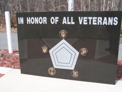 Quincy Ohio Veterans Memorial image. Click for full size.