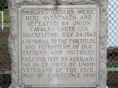 Morgans Raiders Marker image. Click for full size.