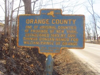 Orange County Marker image. Click for full size.