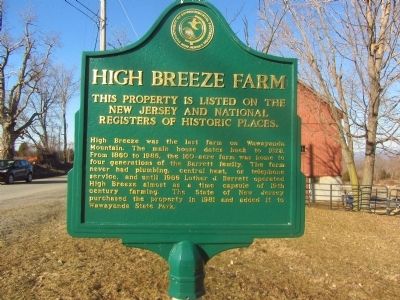 High Breeze Farm Marker. Click for full size. High Breeze Farm Marker image. Click for full size.