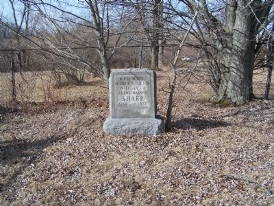 Phebe Haines Sharp Marker. Click for full size. Phebe Haines Sharp Marker image. Click for full size.