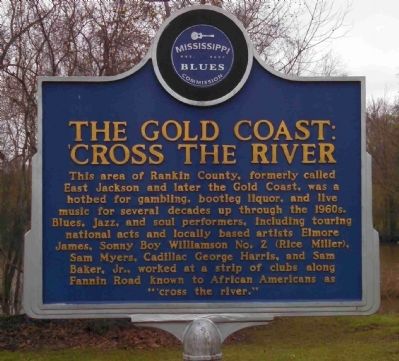 The Gold Coast: 'Cross the River Marker image. Click for full size.