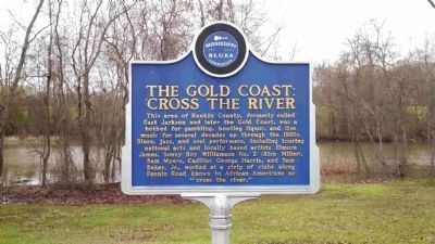 The Gold Coast: 'Cross the River Marker (Front Side) image. Click for full size.