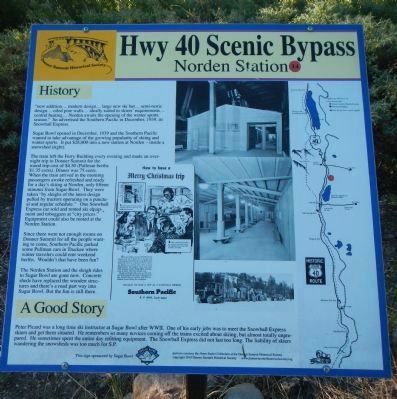 Norden Station Marker image. Click for full size.