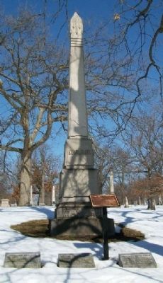 Jeremiah Warder and Ann Aston Warder Marker and Monument. Click for full size. Jeremiah Warder and Ann Aston Warder Marker and Monument image. Click for full size.