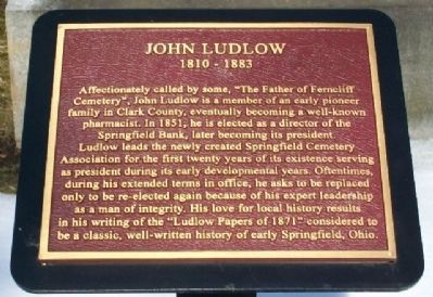 John Ludlow Marker image. Click for full size.