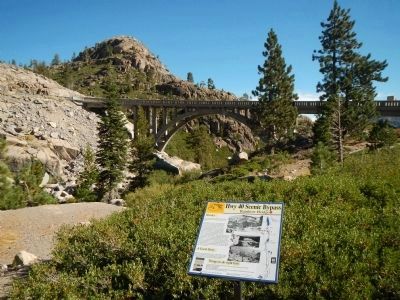 Rainbow Bridge and Marker. Click for full size. Rainbow Bridge and Marker image. Click for full size.