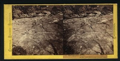 Hieroglyphic Rocks. Click for full size. Hieroglyphic Rocks image. Click for full size.