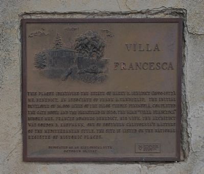 Villa Francesca Closeup. Click for full size. Villa Francesca Closeup image. Click for full size.
