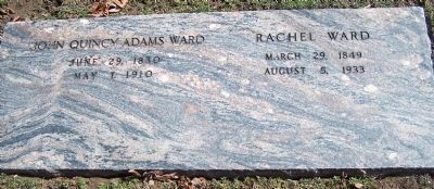 John Quincy Adams Ward Marker. Click for full size. John Quincy Adams Ward Marker image. Click for full size.