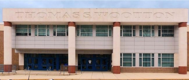 Thomas S. Wootton High School image. Click for full size.