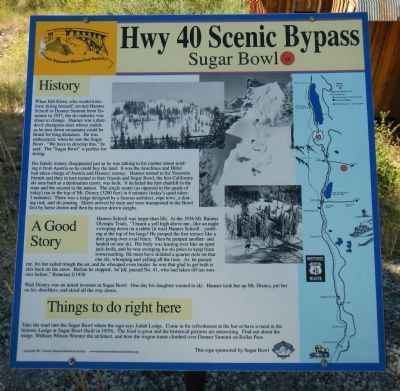 Sugar Bowl Marker. Click for full size. Sugar Bowl Marker image. Click for full size.