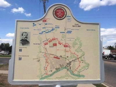 Union Troops Charge Marker (Rear) image. Click for full size.