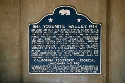 Yosemite Valley Marker image. Click for full size.