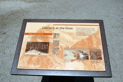 Glaciers at the Gate Marker image. Click for full size.