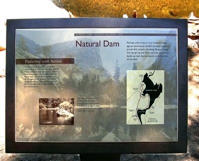 Natural Dam Marker image. Click for full size.