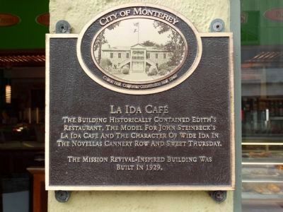 La Ida Caf� Marker image. Click for full size.