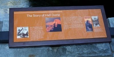 The Story of Half Dome Marker image. Click for full size.