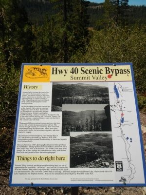 Summit Valley Marker image. Click for full size.