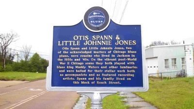 Otis Spann & Little Johnnie Jones Marker. Click for full size. Otis Spann & Little Johnnie Jones Marker image. Click for full size.