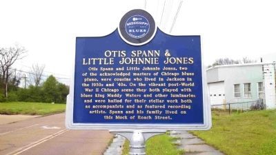 Otis Spann & Little Johnnie Jones Marker image. Click for full size.