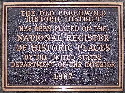 Beechwald Pillars Marker image. Click for full size.