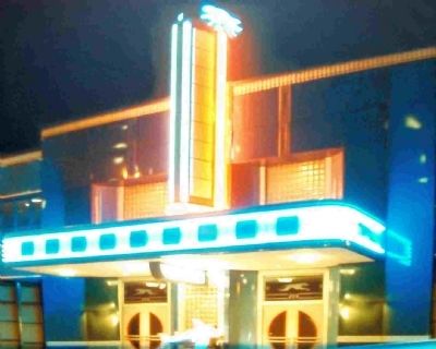 Night Photo of the old Greyhound Bus Station image. Click for full size.